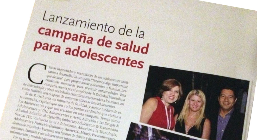 Lanzamiento de la Campaña de Salud para Adolescentes